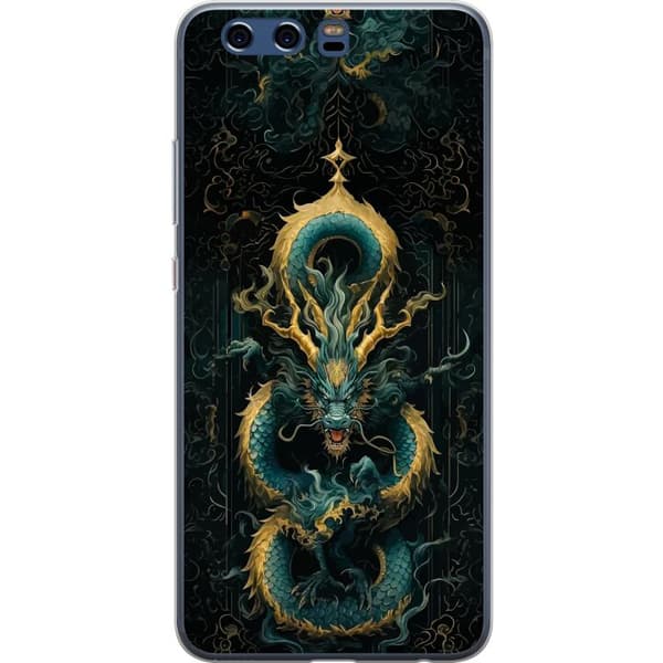 Kompatibelt Mobildeksel til Huawei P10 Asiatisk drake