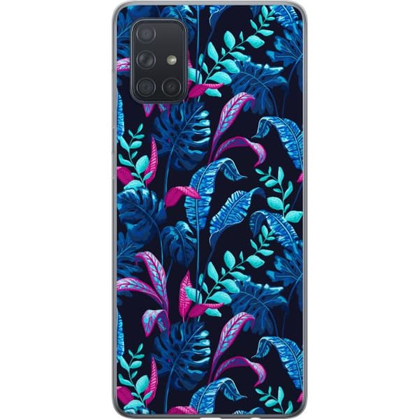 Kompatibelt Mobildeksel til Samsung Galaxy A71 Fenrik skog