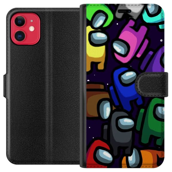 Kompatibelt Plånboksfodral till Apple iPhone 11 Among Us