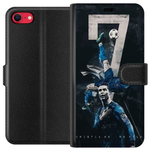 Kompatibelt Lommeboketui til Apple iPhone SE (2022) Ronaldo
