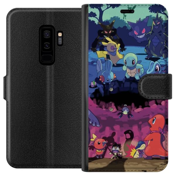 Kompatibelt Lommeboketui til Samsung Galaxy S9+ Pokemon