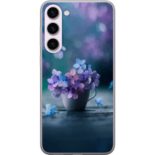 Kompatibelt Mobildeksel til Samsung Galaxy S23+ Blomster Søtt