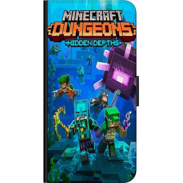 Kompatibelt Plånboksfodral till Samsung Galaxy A20s Minecraft