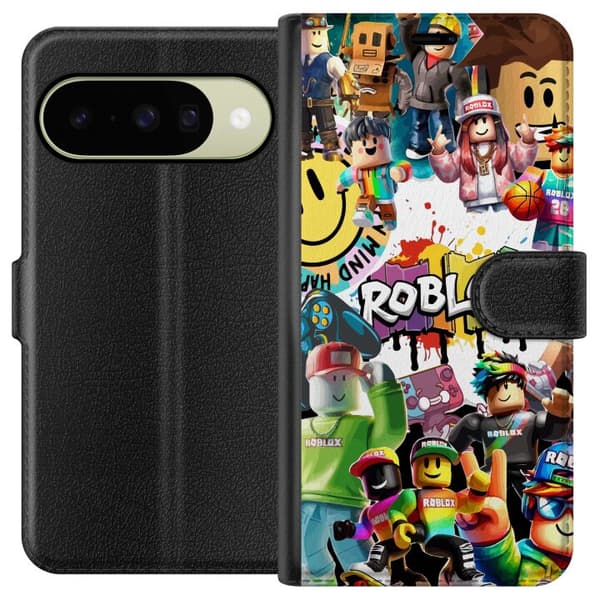 Kompatibel Tegnebogsetui til Google Pixel 11 Roblox