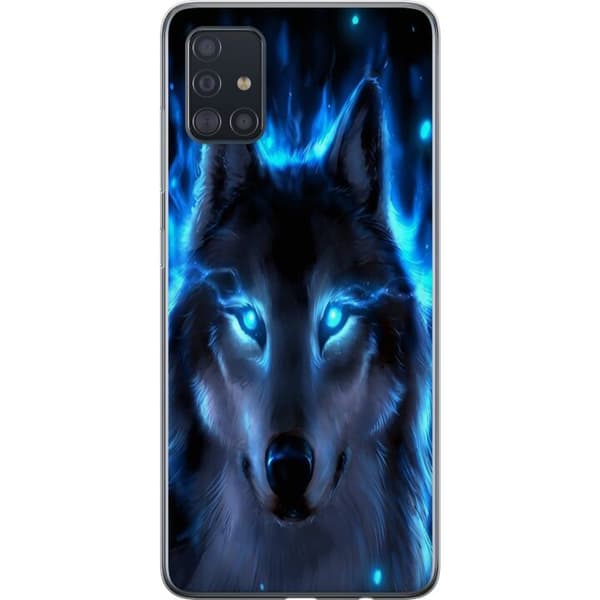 Kompatibelt Mobildeksel til Samsung Galaxy A51 ulv