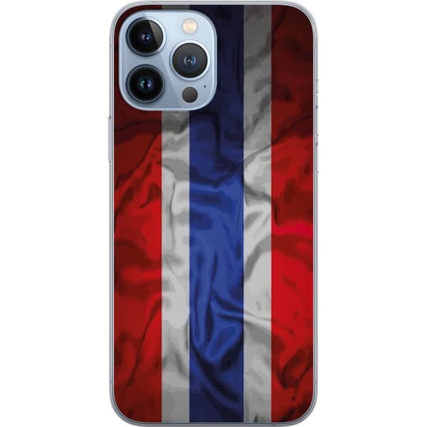 Kompatibelt Mobildeksel til Apple iPhone 13 Pro Max Ren flaggdesign med nasjonale farger