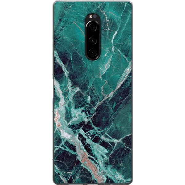 Kompatibelt Mobildeksel til Sony Xperia 1 Marmor