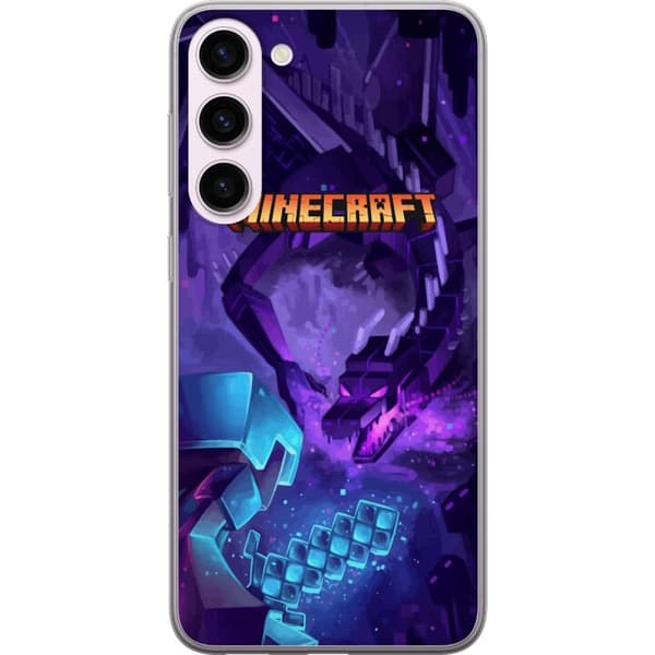 Kompatibelt Mobilskal till Samsung Galaxy S23+ Minecraft