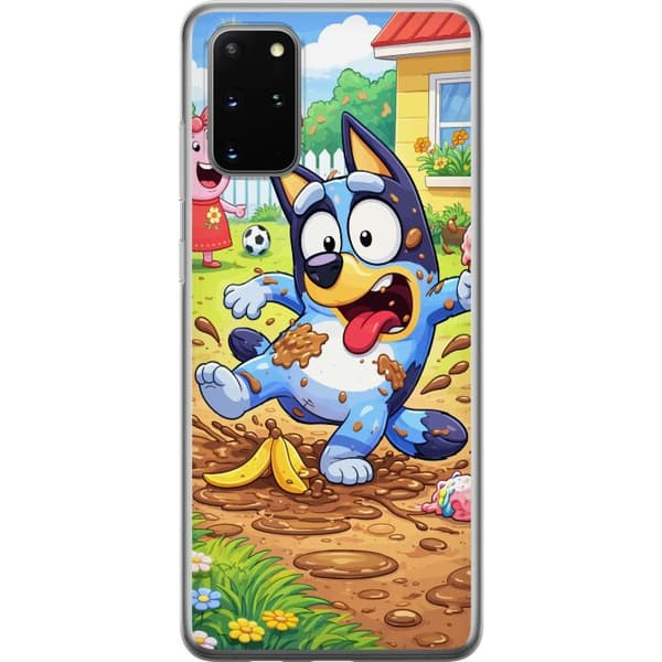 Kompatibelt Mobildeksel til Samsung Galaxy S20+ Blåy