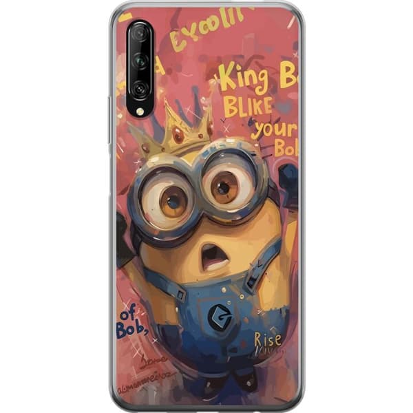 Kompatibelt Mobildeksel til Huawei P smart Pro 2019 Minion Med Krona