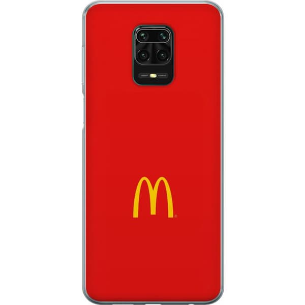 Kompatibelt Mobildeksel til Xiaomi Redmi Note 9 Pro Ikonisk McDonald's design i minimalistisk stil