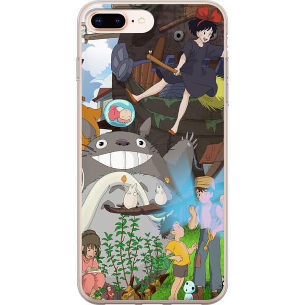 Kompatibelt Mobilskal till Apple iPhone 8 Plus Studio Ghibli