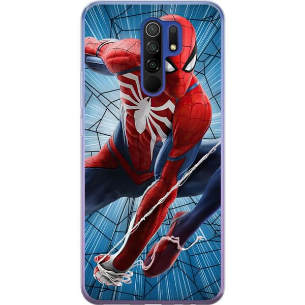 Kompatibelt Mobilskal till Xiaomi Redmi 9 Spiderman