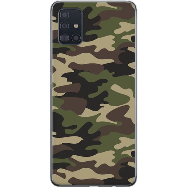 Kompatibelt Mobildeksel til Samsung Galaxy A51 Militær