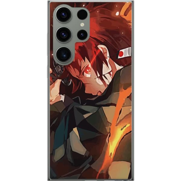 Kompatibelt Mobildeksel til Samsung Galaxy S23 Ultra Demon Slayer