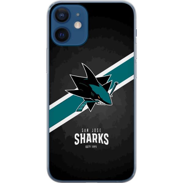 Kompatibelt Mobildeksel til Apple iPhone 12 San Jose Sharks (NHL)