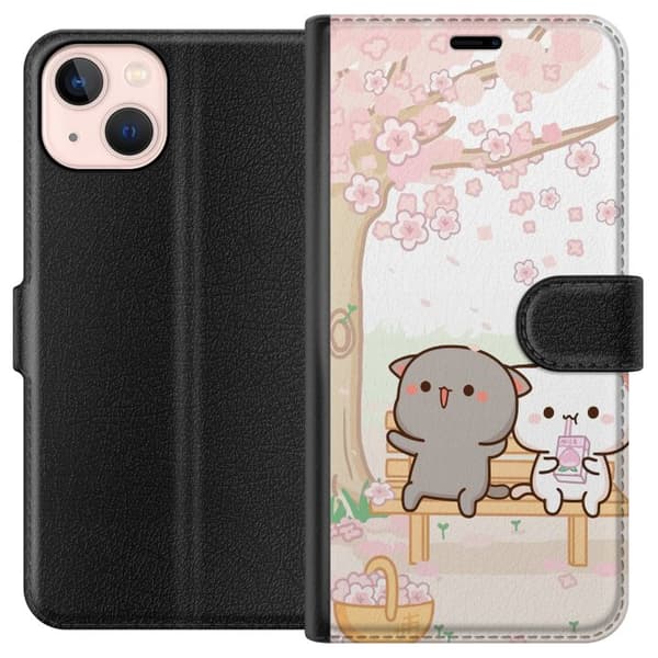 Kompatibelt Plånboksfodral till Apple iPhone 13 mini Kawaii