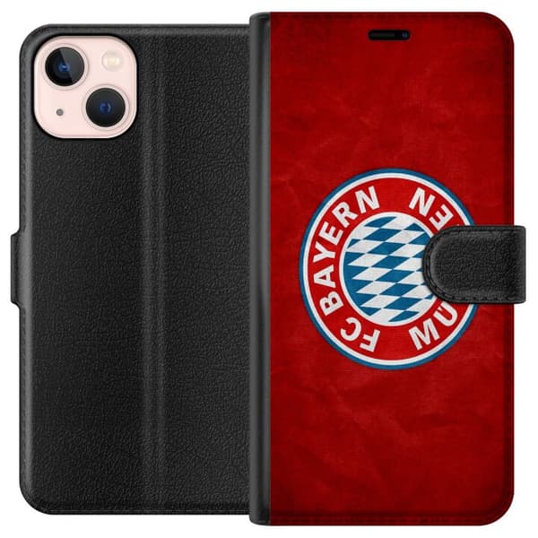 Kompatibelt Plånboksfodral till Apple iPhone 13 mini FC Bayern München