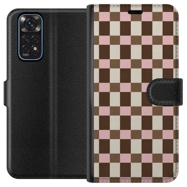 Kompatibelt Lommeboketui til Xiaomi Redmi Note 11 Jordbærmokka