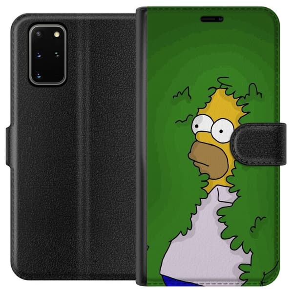 Kompatibelt Plånboksfodral till Samsung Galaxy S20+ Homer Simpson