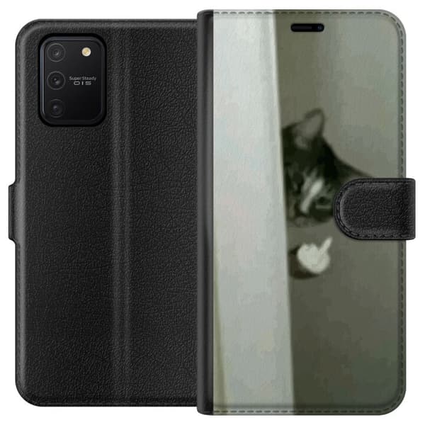 Kompatibelt Lommeboketui til Samsung Galaxy S10 Lite HAHA Katt