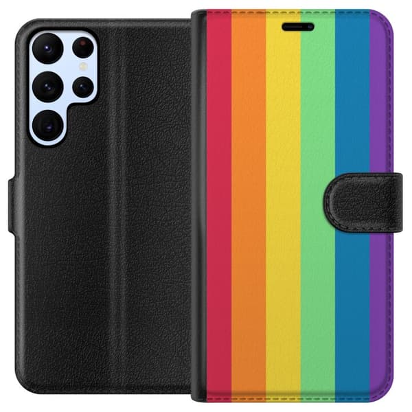 Kompatibel Tegnebogsetui til Samsung Galaxy S22 Ultra 5G Pride