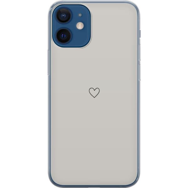 Kompatibel Mobilcover til Apple iPhone 12 mini Hjerte
