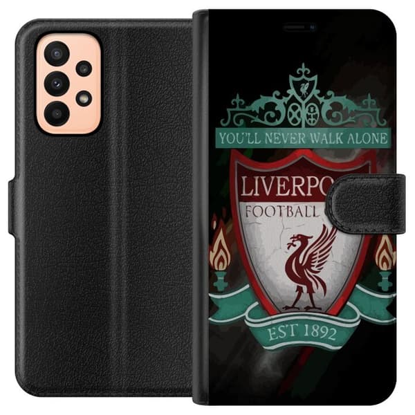 Kompatibel Tegnebogsetui til Samsung Galaxy A23 Liverpool L.F.C.