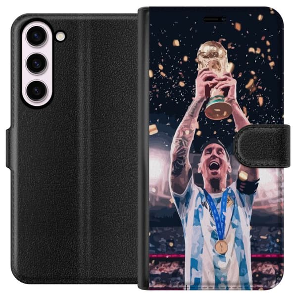 Kompatibel Tegnebogsetui til Samsung Galaxy S23+ Messi