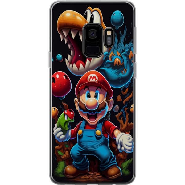 Kompatibelt Mobildeksel til Samsung Galaxy S9 Mario og venner