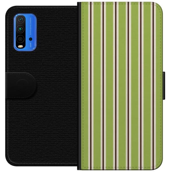 Kompatibelt Plånboksfodral till Xiaomi Redmi Note 9 4G Matcha Lines