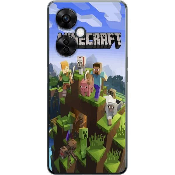 Kompatibelt Mobildeksel til OnePlus Nord CE 3 Lite Minecraft