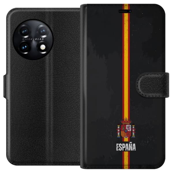 Kompatibelt Lommeboketui til OnePlus 11R Stilig design med Spanias flagg