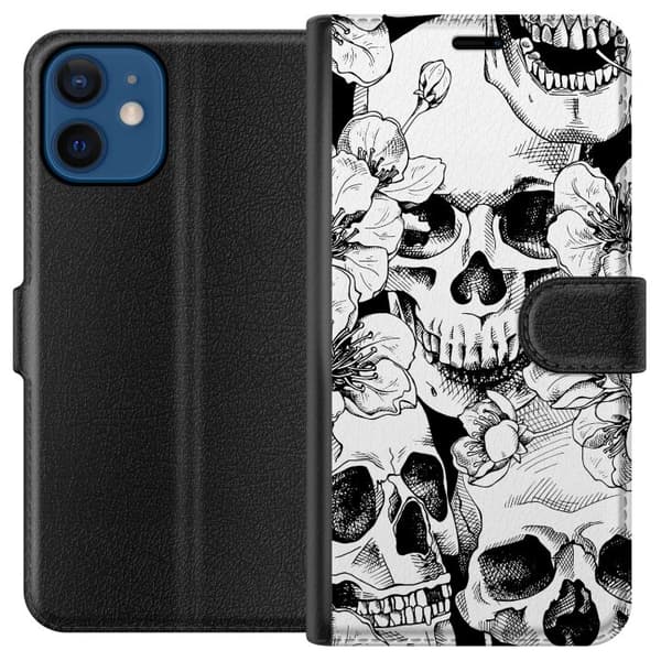 Kompatibel Tegnebogsetui til Apple iPhone 12 mini skal