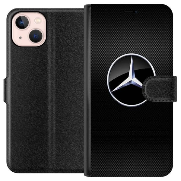 Kompatibel Tegnebogsetui til Apple iPhone 13 Mercedes