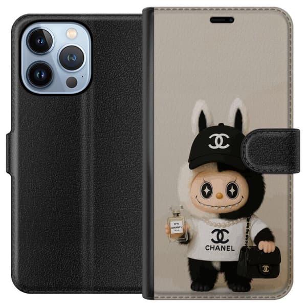 Kompatibel Tegnebogsetui til Apple iPhone 13 Pro Sød modefigur med eksklusiv og stilfuld design