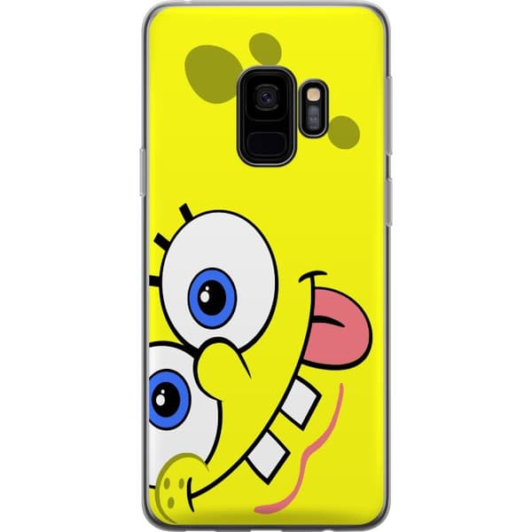 Kompatibelt Mobildeksel til Samsung Galaxy S9 SpongeBob Fyrkant