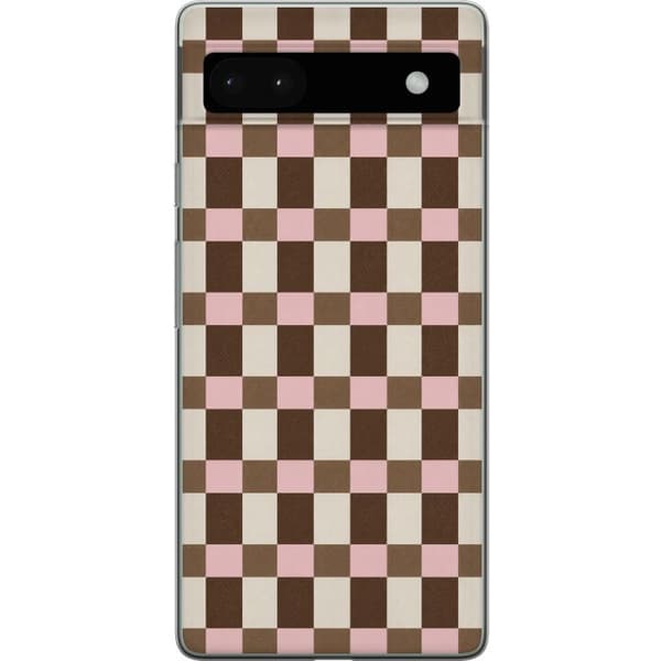Kompatibelt Mobilskal till Google Pixel 6a Strawberry Mocha