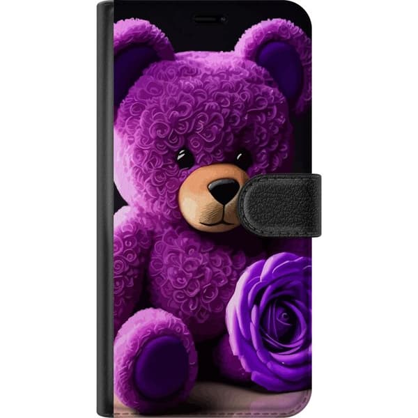 Kompatibelt Lommeboketui til OnePlus 8 Pro Teddybjørn
