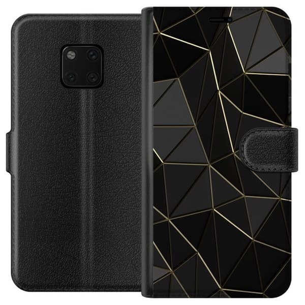 Kompatibelt Lommeboketui til Huawei Mate 20 Pro midnatt