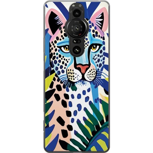 Kompatibelt Mobildeksel til Sony Xperia Pro-I Levende Leopard