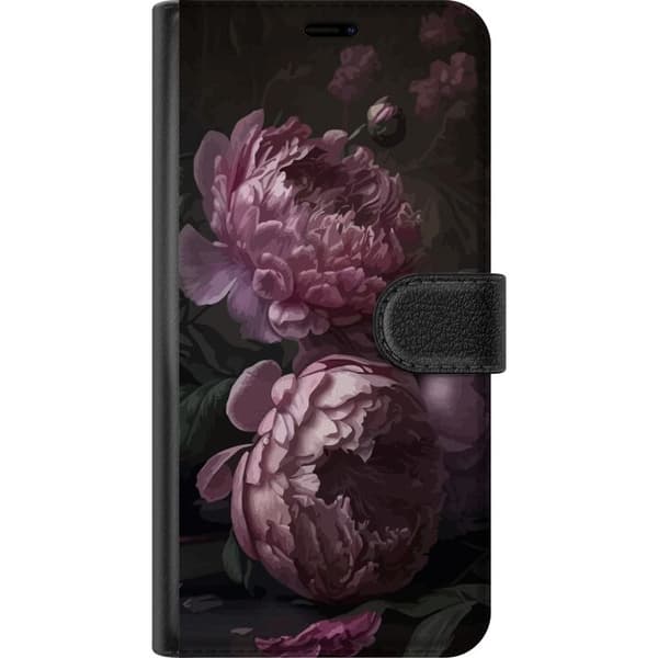 Kompatibel Tegnebogsetui til Apple iPhone 13 Pro Max Blommor