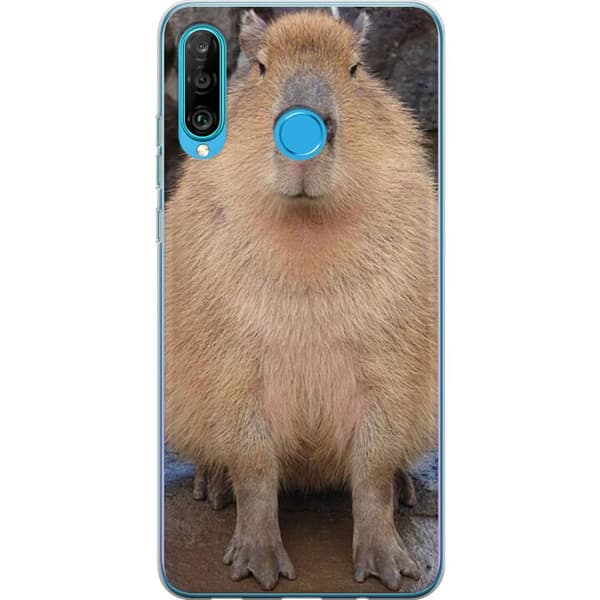 Kompatibelt Mobilskal till Huawei P30 lite Capybara