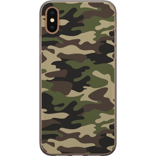 Kompatibelt Mobilskal till Apple iPhone XS Militär