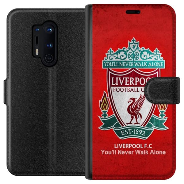 Kompatibelt Plånboksfodral till OnePlus 8 Pro Liverpool