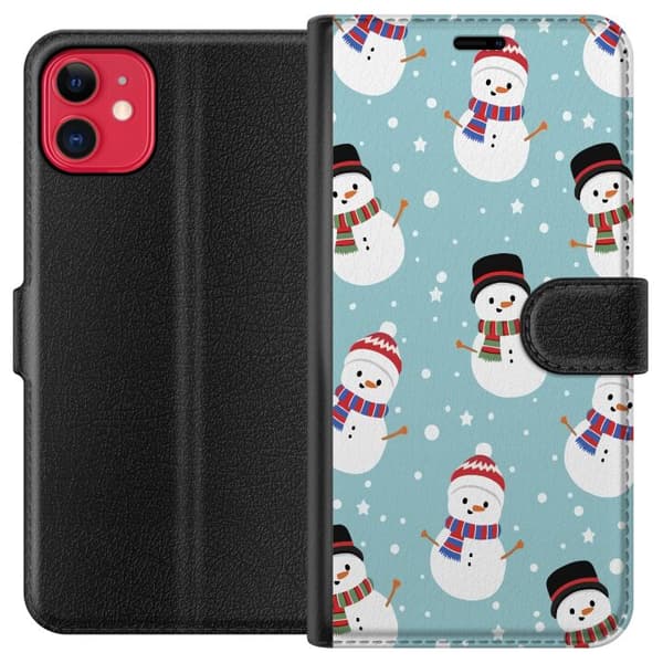 Kompatibelt Plånboksfodral till Apple iPhone 11 God Jul - Mönster