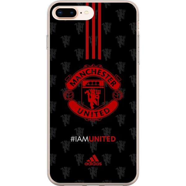 Kompatibelt Mobildeksel til Apple iPhone 8 Plus Manchester United FC