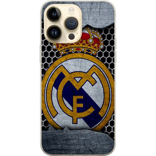 Kompatibel Mobilcover til Apple iPhone 15 Pro Max Real Madrid