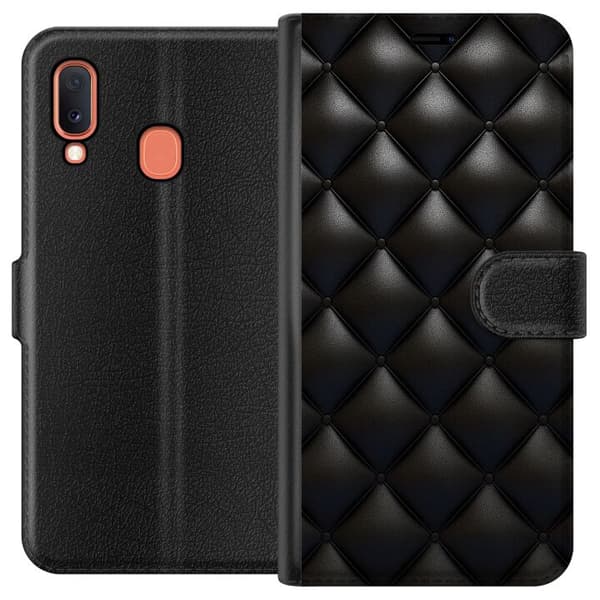 Kompatibelt Lommeboketui til Samsung Galaxy A20e Luxe vinduer