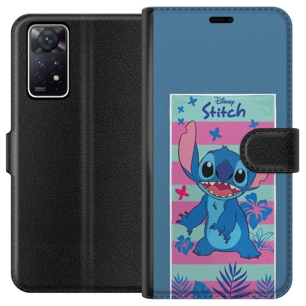 Kompatibel Tegnebogsetui til Xiaomi Redmi Note 11 Pro 5G Disney Stitch